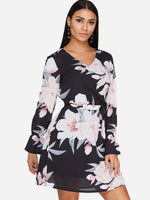 ODM Ladies Long Sleeve Mini Dresses