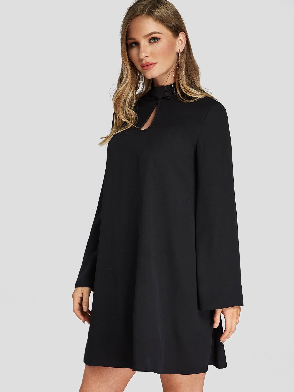 OEM Ladies Black Casual Dresses