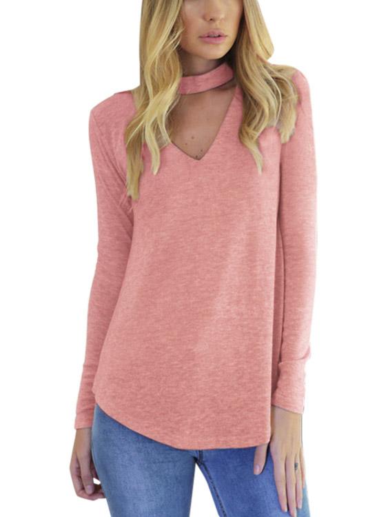 OEM Ladies Pink T-Shirts