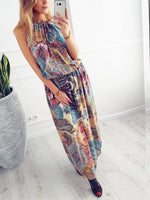 ODM Ladies Sleeveless Maxi Dresses