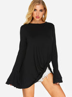 OEM Ladies Black T-Shirts