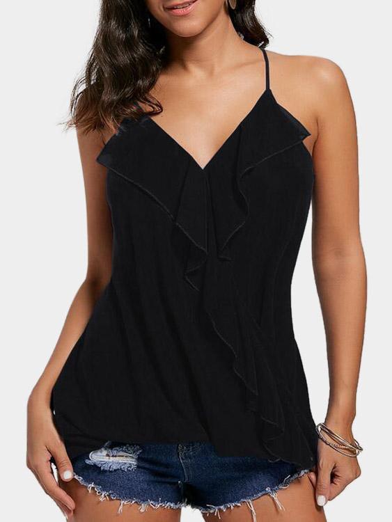 OEM Ladies Black Camis