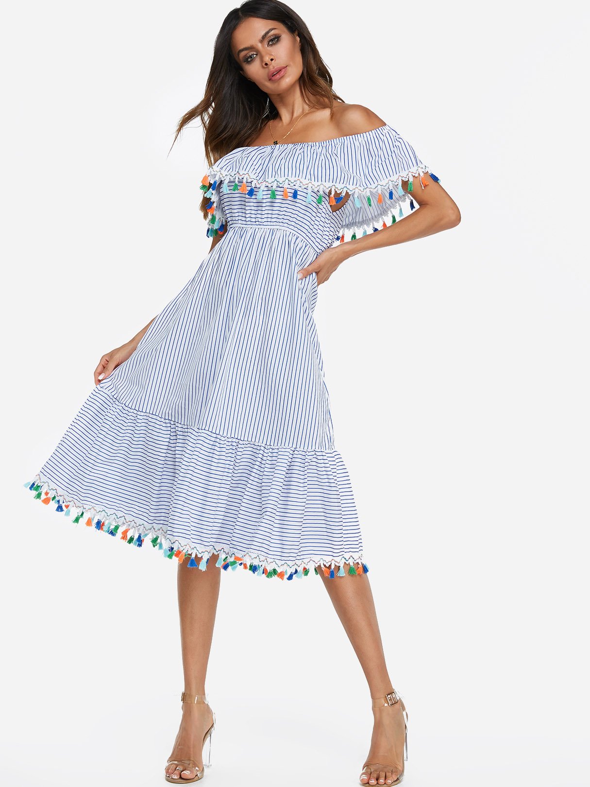 ODM Ladies Sleeveless Dresses