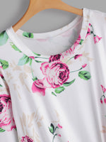 Custom Womens Floral Print T-Shirts