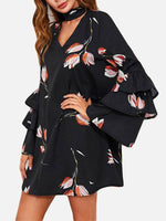 ODM Ladies Long Sleeve Mini Dress