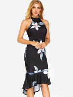 OEM Ladies Floral Floral Dresses