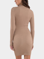 NEW FEELING Womens Khaki Casual Dresses
