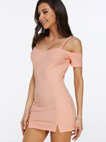 ODM Ladies Short Sleeve Mini Dress