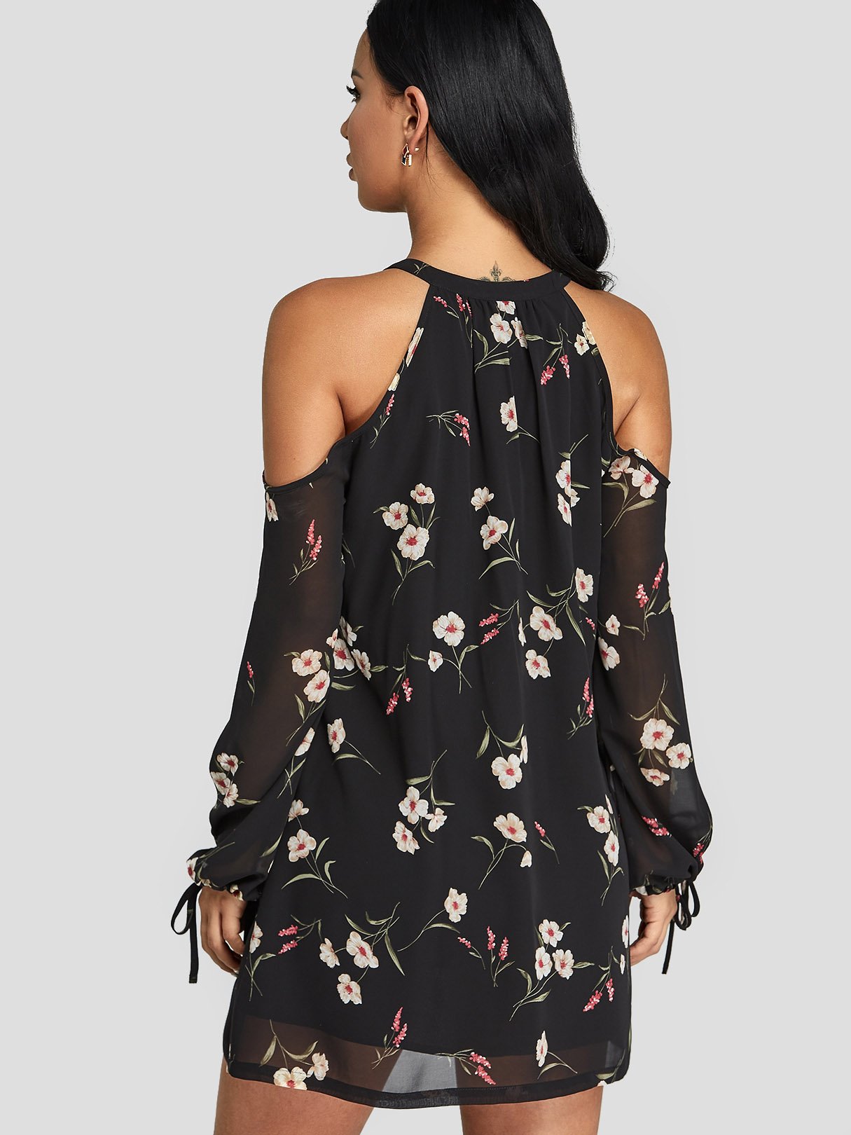 NEW FEELING Womens Black Mini Dresses