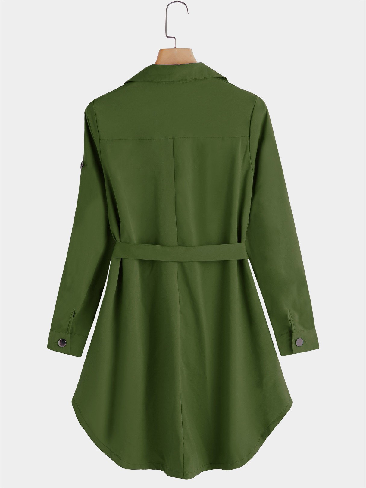 OEM Ladies Army Green Mini Dresses