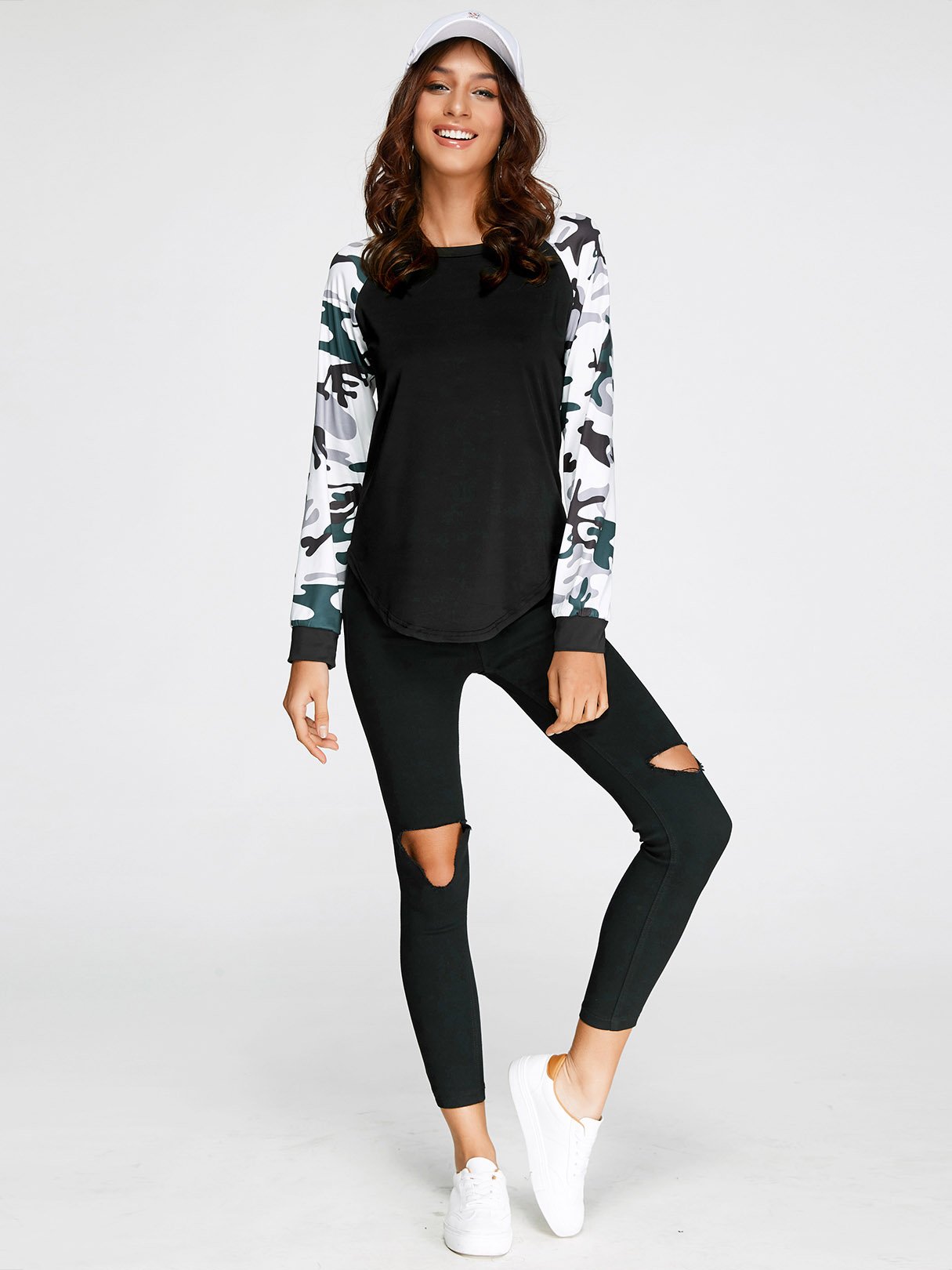 ODM Ladies Long Sleeve T-Shirts