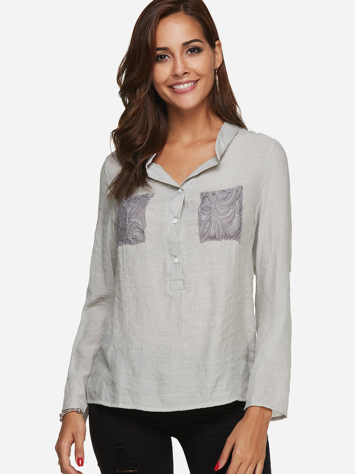 OEM Ladies Grey T-Shirts