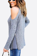 NEW FEELING Womens Grey T-Shirts