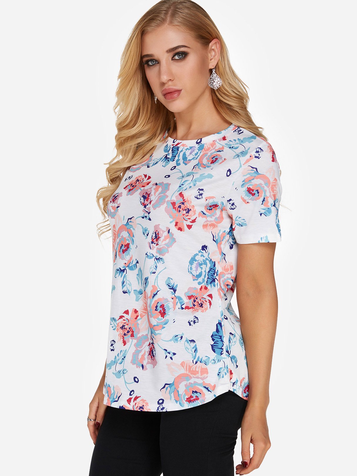 ODM Ladies Short Sleeve T-Shirts