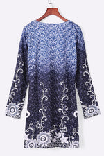 OEM Ladies Blue Mini Dresses