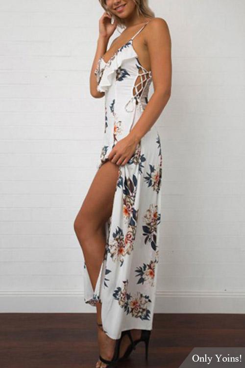 ODM Ladies Sleeveless Maxi Dresses
