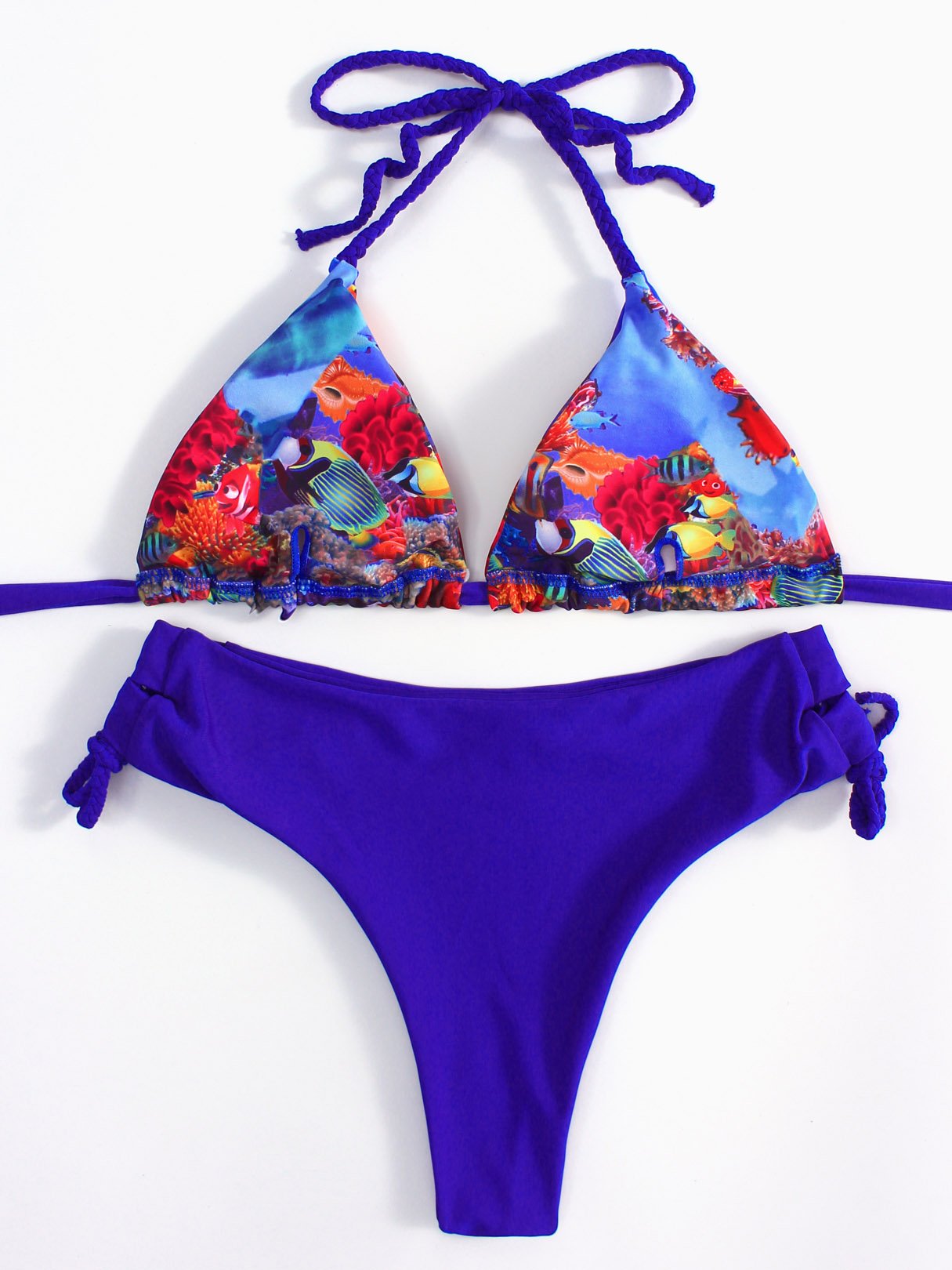 NEW FEELING Womens Royal Bikinis