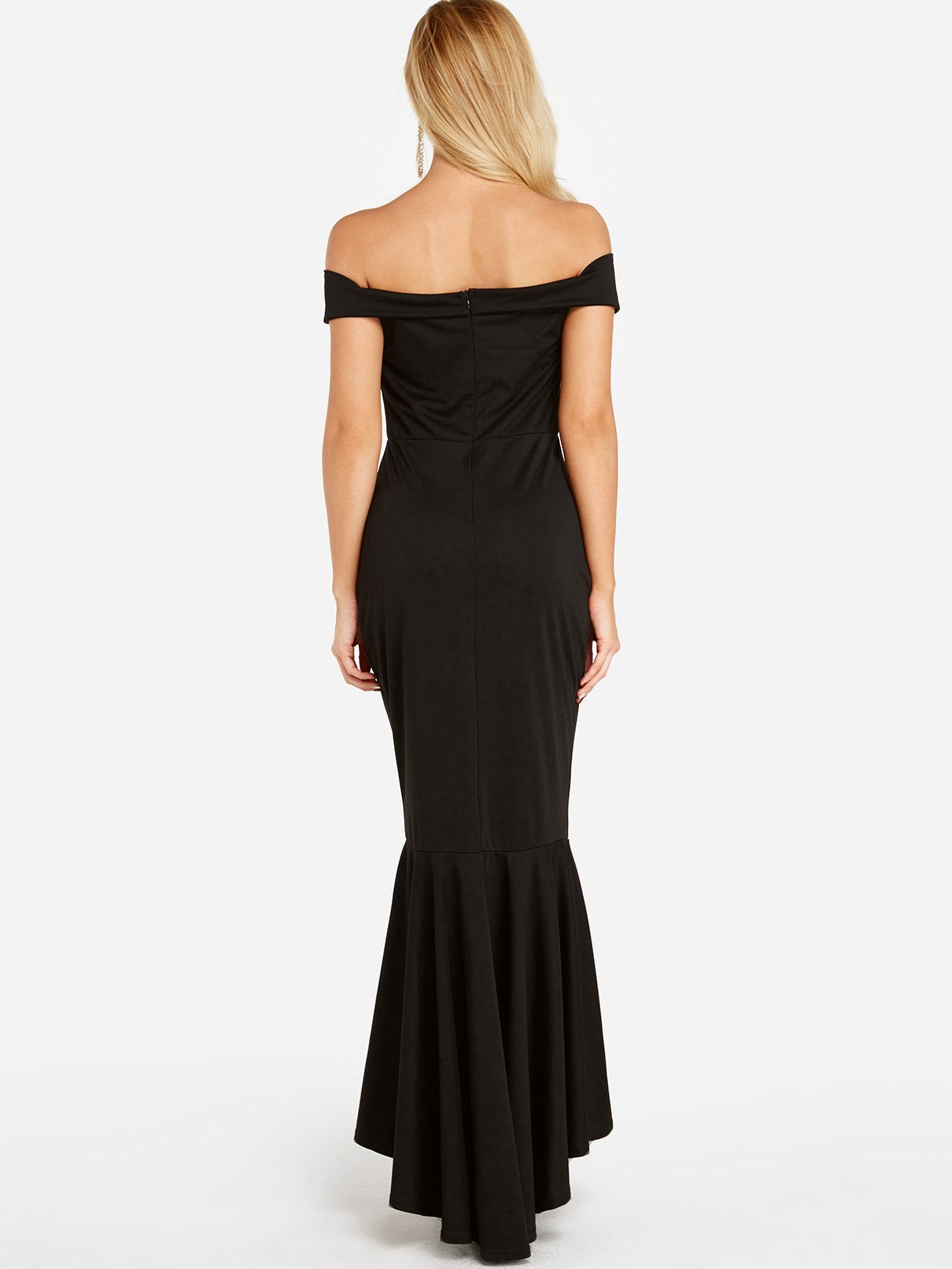 NEW FEELING Womens Black Maxi Dresses