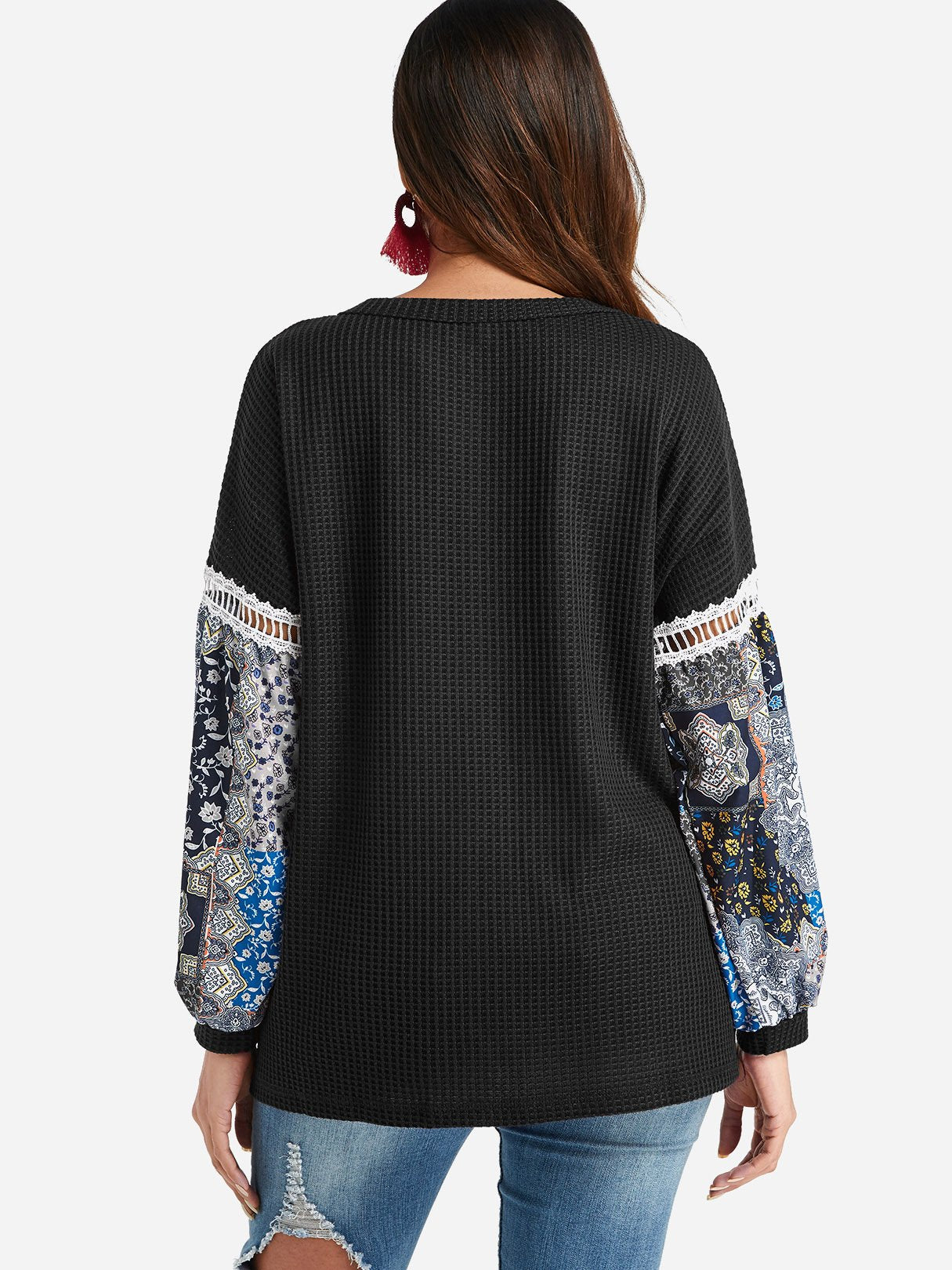 Custom Ladies V-Neck Top