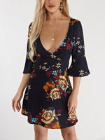 ODM Ladies 3/4 Sleeve Dresses