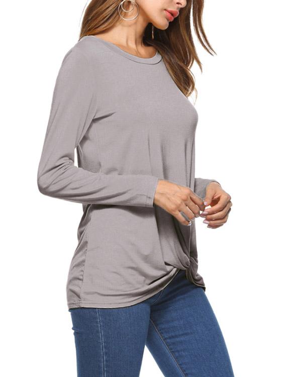 OEM Ladies Dark Grey T-Shirts