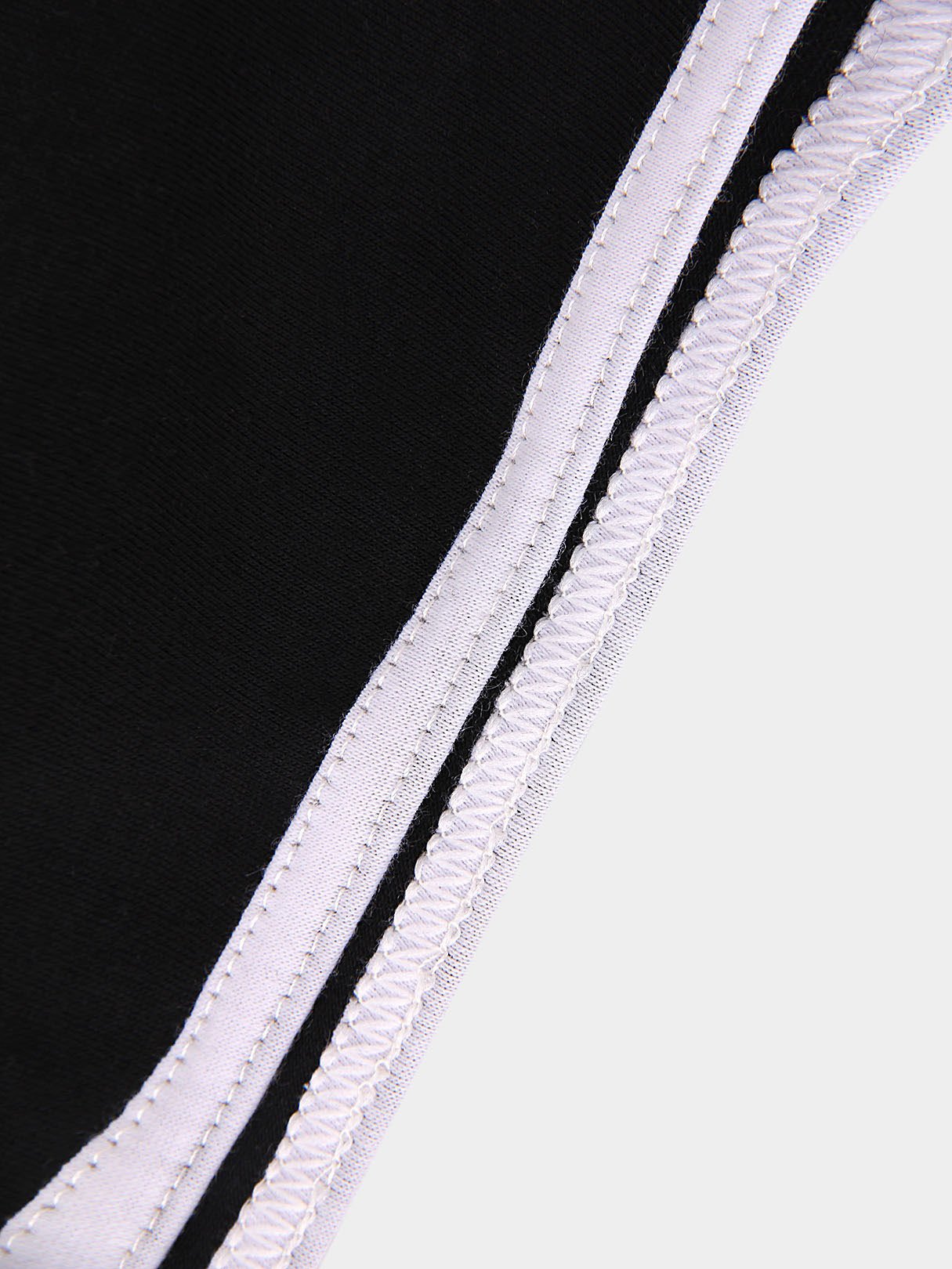 NEW FEELING Womens Black Crop Top