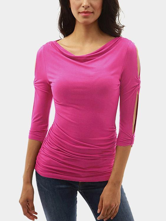 ODM Ladies 3/4 Sleeve T-Shirts