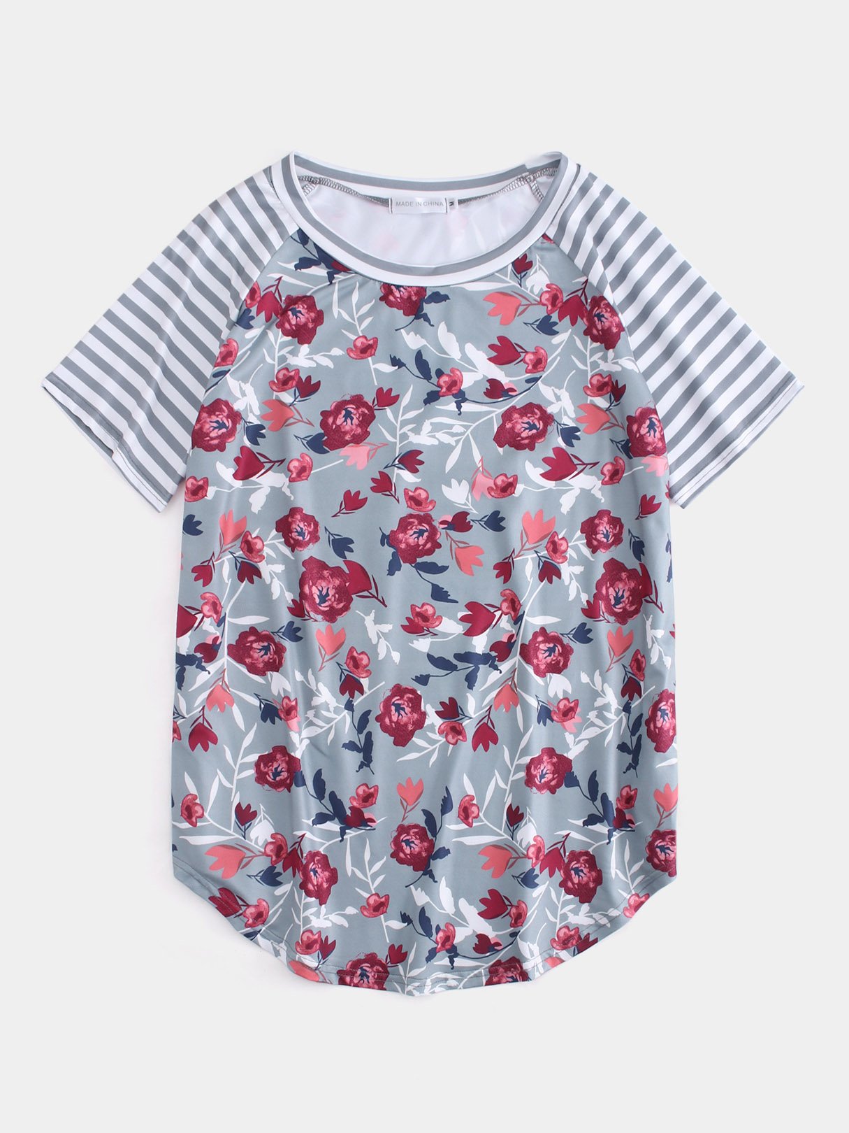 NEW FEELING Womens Grey T-Shirts
