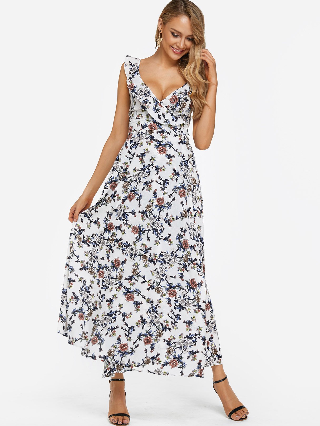 OEM ODM Womens Sleeveless Maxi Dress