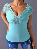 OEM Ladies Green T-Shirts