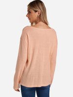 NEW FEELING Womens Pink T-Shirts