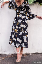 OEM Ladies Floral Maxi Dresses