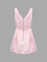 NEW FEELING Womens Pink Casual Dresses
