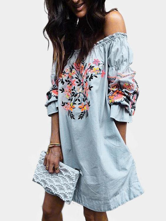 Custom Ladies Off The Shoulder Dresses