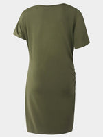 NEW FEELING Womens Green Casual Dresses