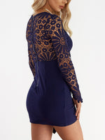 NEW FEELING Womens Navy Mini Dresses