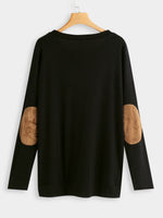 NEW FEELING Womens Black T-Shirts