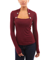 OEM Ladies Burgundy T-Shirts