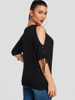ODM Ladies Half Sleeve T-Shirts