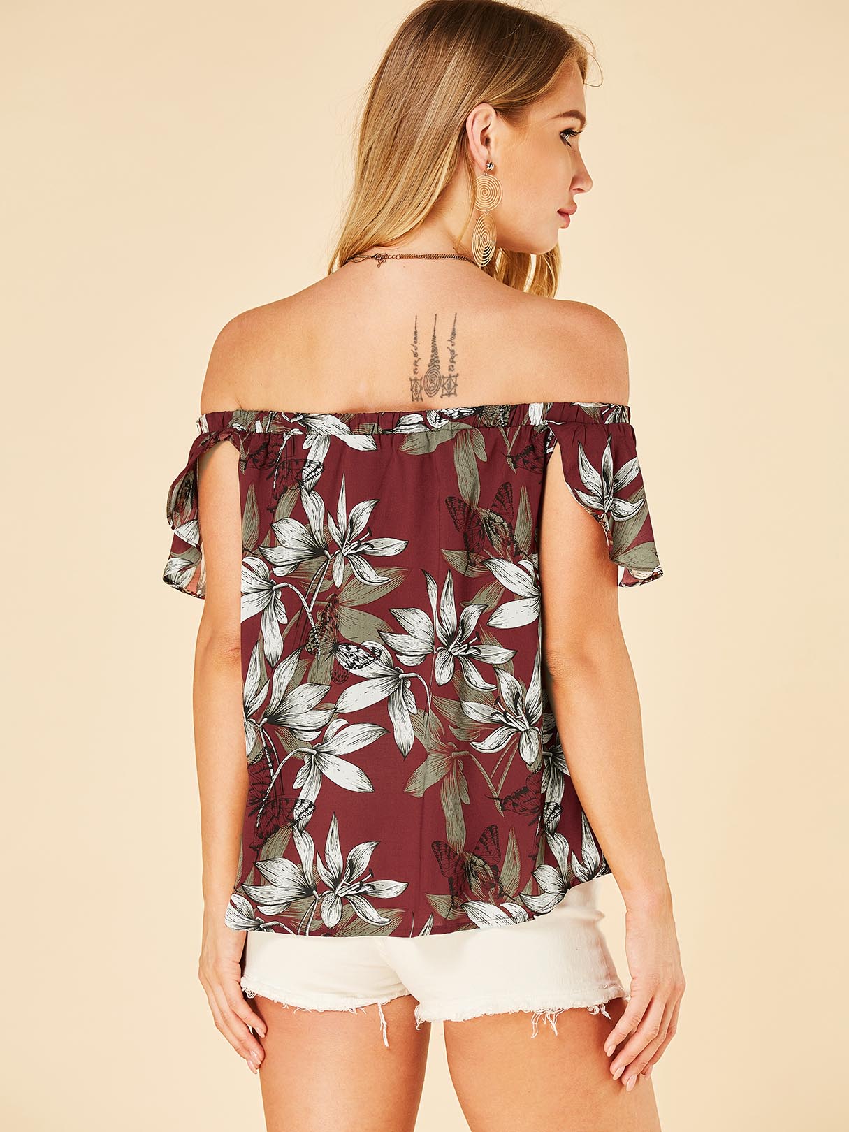 OEM ODM Womens Short Sleeve Blouses