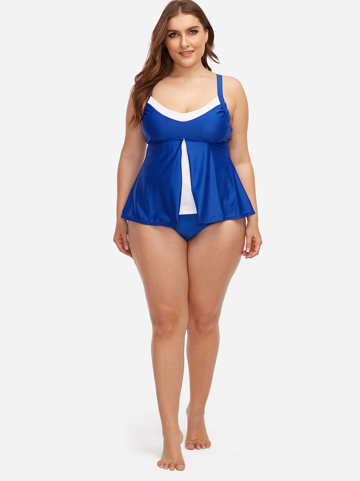 OEM ODM Womens Sleeveless Plus Size Swimwear