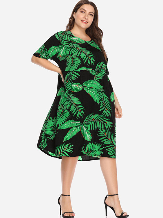 OEM Ladies Black Plus Size Dresses