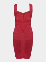 NEW FEELING Womens Red Mini Dresses