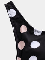 Custom Ladies V-Neck One-Pieces Swimsuits