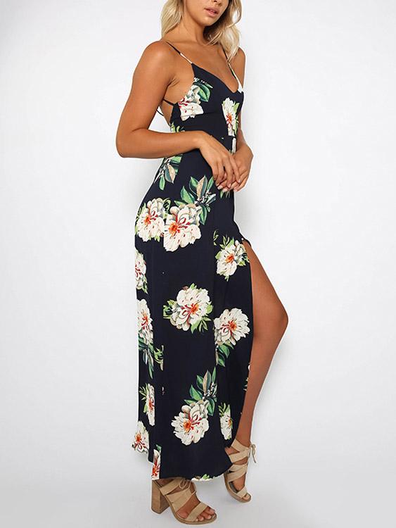 OEM Ladies Multi Floral Dresses