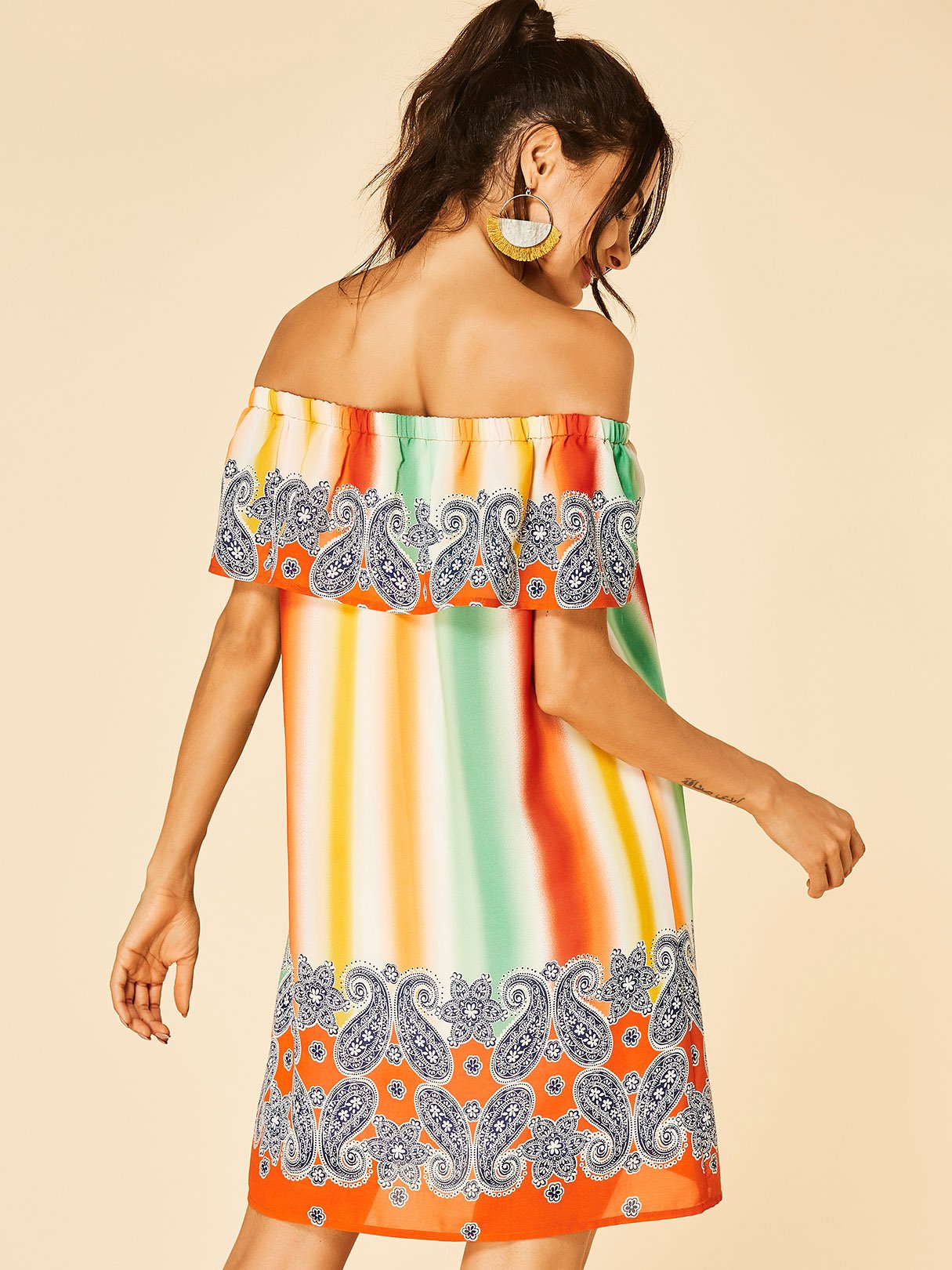 ODM Ladies Short Sleeve Mini Dresses