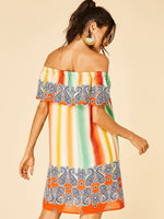 ODM Ladies Short Sleeve Mini Dresses