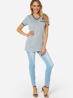 ODM Ladies Short Sleeve T-Shirts