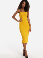 OEM ODM Womens Sleeveless Midi Dress