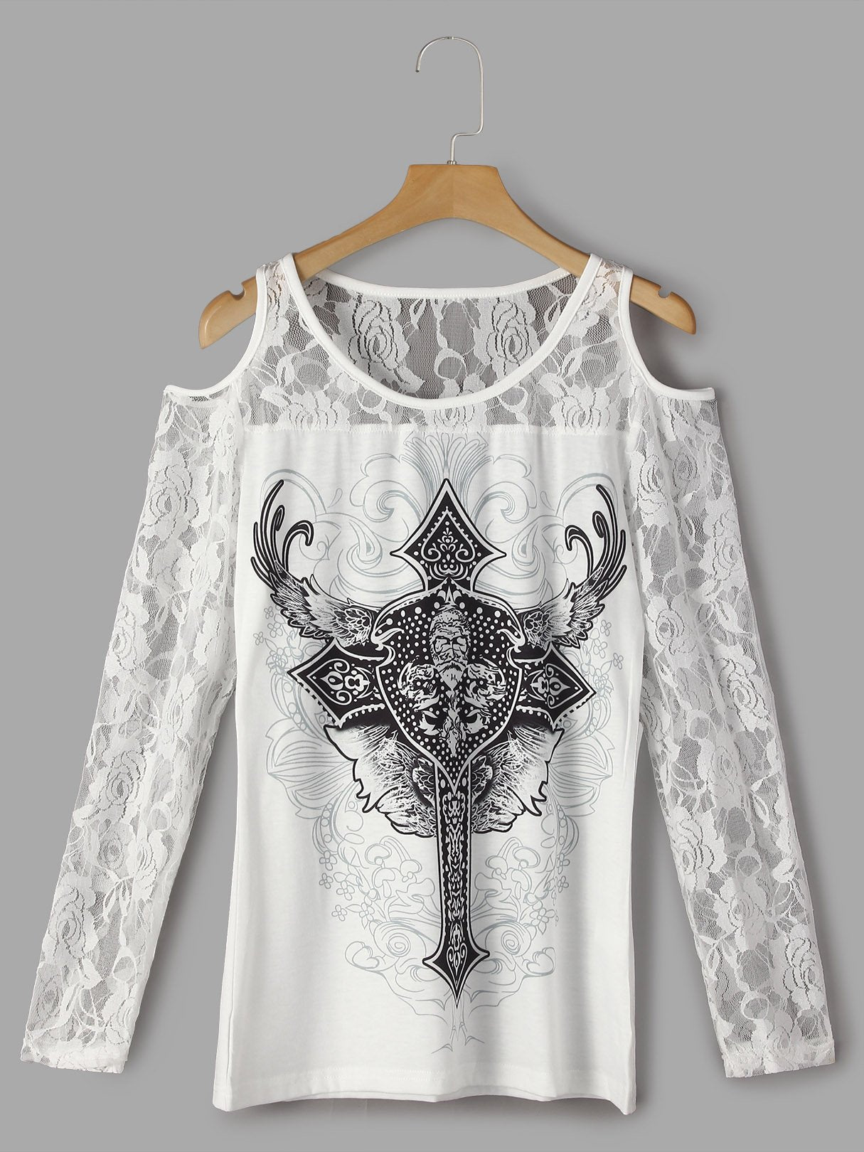 OEM Ladies White T-Shirts